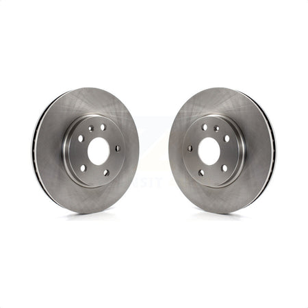 Front Disc Brake Rotors Pair For Cadillac CTS K8-100107 by Top Quality