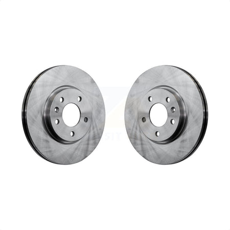 Front Disc Brake Rotors Pair For Chevrolet Equinox Malibu Cruze Buick GMC Terrain Verano Volt LaCrosse Regal Sportback TourX Orlando Encore GX Trailblazer K8-100119 by Top Quality