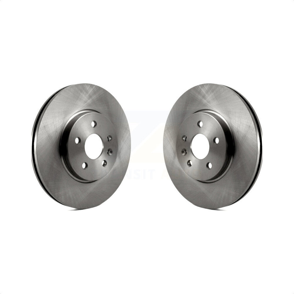 Front Disc Brake Rotors Pair For Chevrolet Buick Encore Trax Sonic K8-100120 by Top Quality