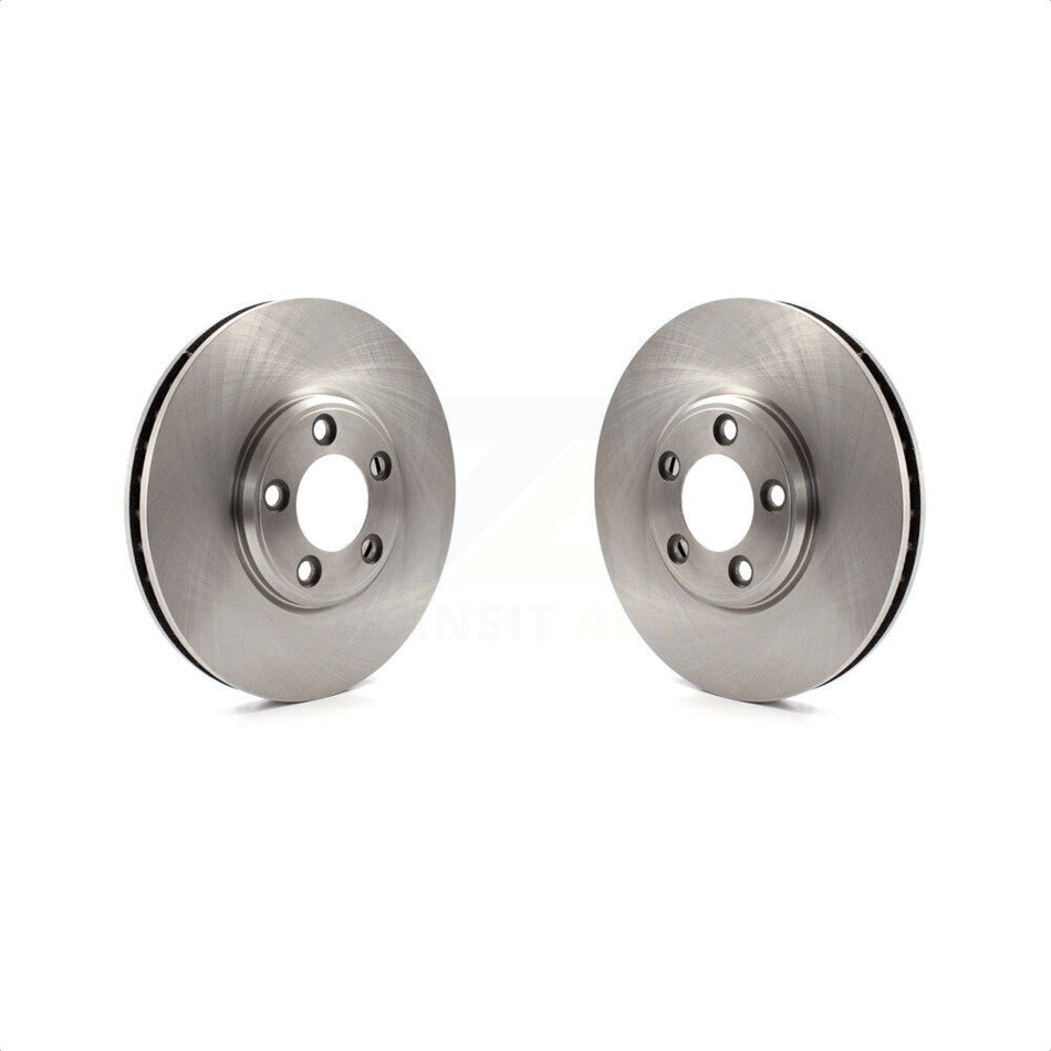 Front Disc Brake Rotors Pair For Lincoln LS Ford Thunderbird Jaguar S-Type K8-100151 by Top Quality