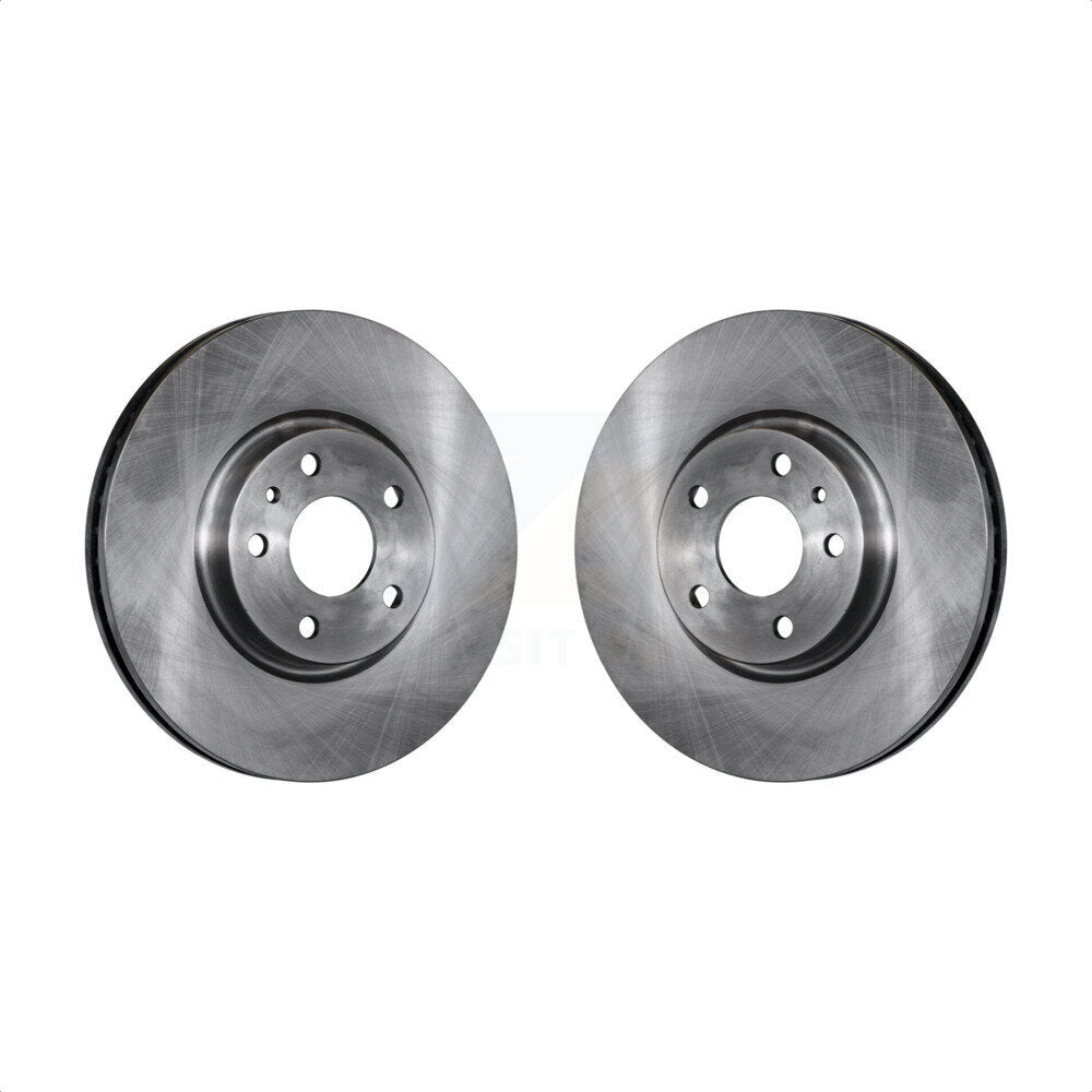 Front Disc Brake Rotors Pair For Ford Fusion Lincoln MKZ K8-100191 by Top Quality