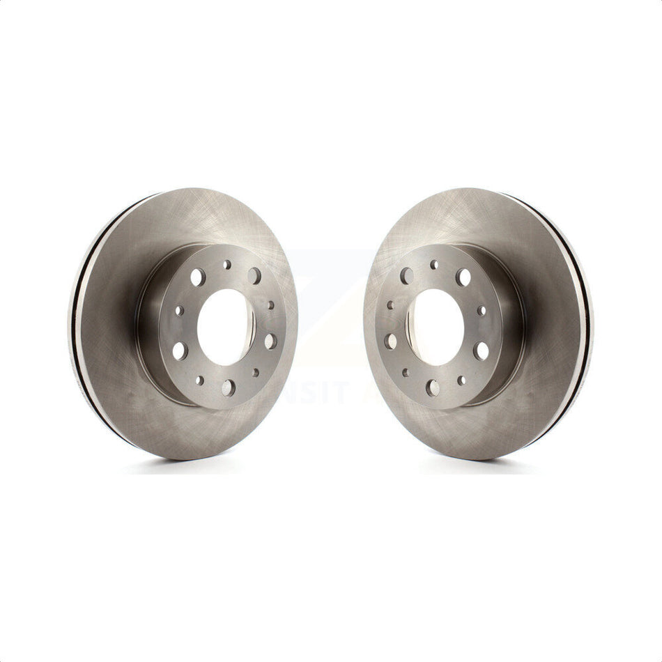 Front Disc Brake Rotors Pair For 2014-2022 Ram ProMaster 1500 2500 3500 K8-100252 by Top Quality