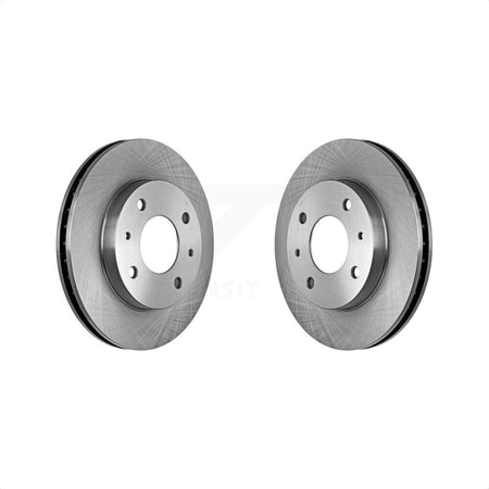 Front Disc Brake Rotors Pair For Mitsubishi Galant Eagle Summit Plymouth Colt Expo LRV Sigma Vista 2000 GTX K8-100266 by Top Quality