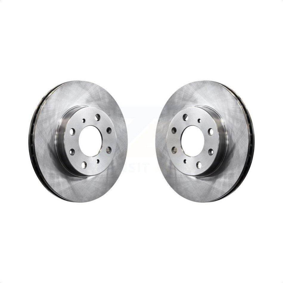 Front Disc Brake Rotors Pair For Honda Civic del Sol CRX K8-100269 by Top Quality