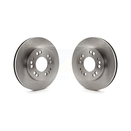 Front Disc Brake Rotors Pair For Chrysler Sebring Dodge Stratus Mitsubishi Eclipse Galant Eagle Talon Avenger Plymouth Laser K8-100271 by Top Quality