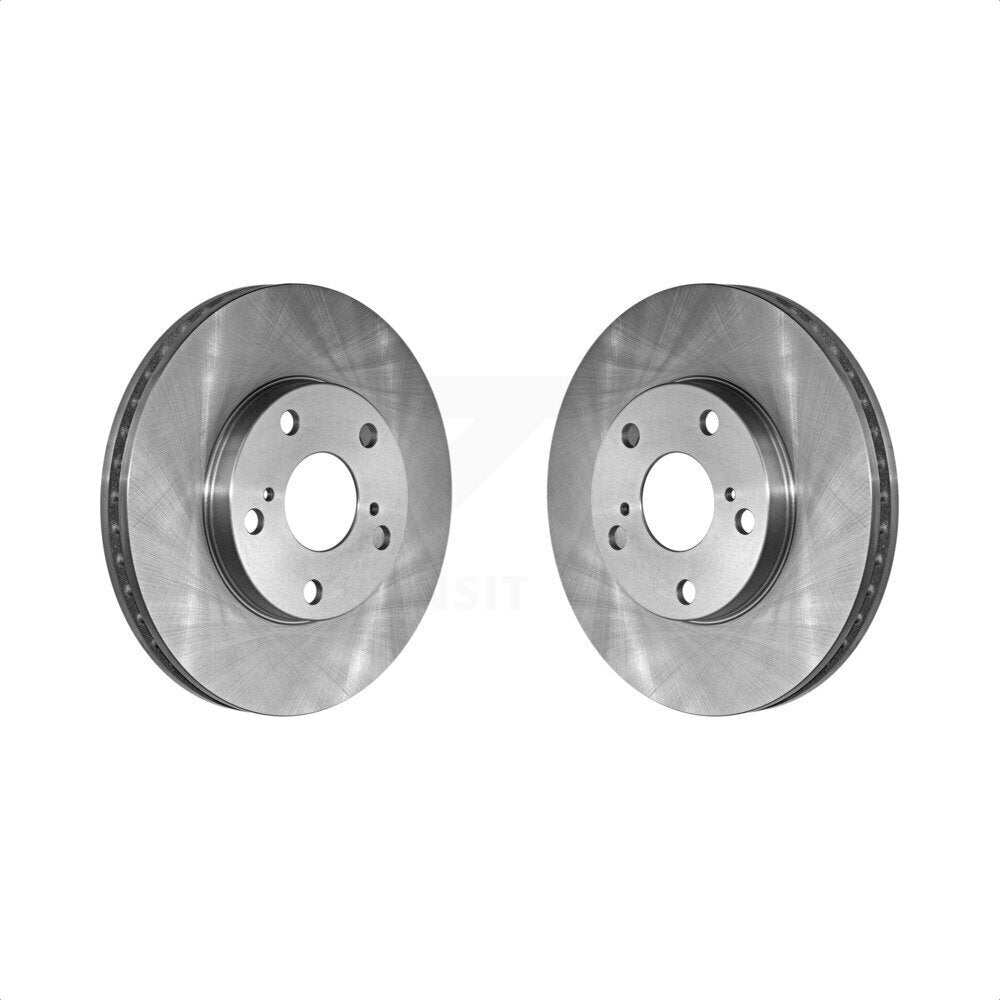 Front Disc Brake Rotors Pair For Toyota Camry Avalon Sienna Lexus ES300 Solara K8-100273 by Top Quality