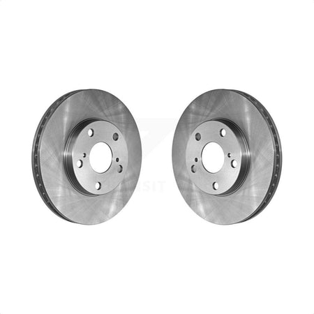 Front Disc Brake Rotors Pair For Toyota Camry Avalon Sienna Lexus ES300 Solara K8-100273 by Top Quality