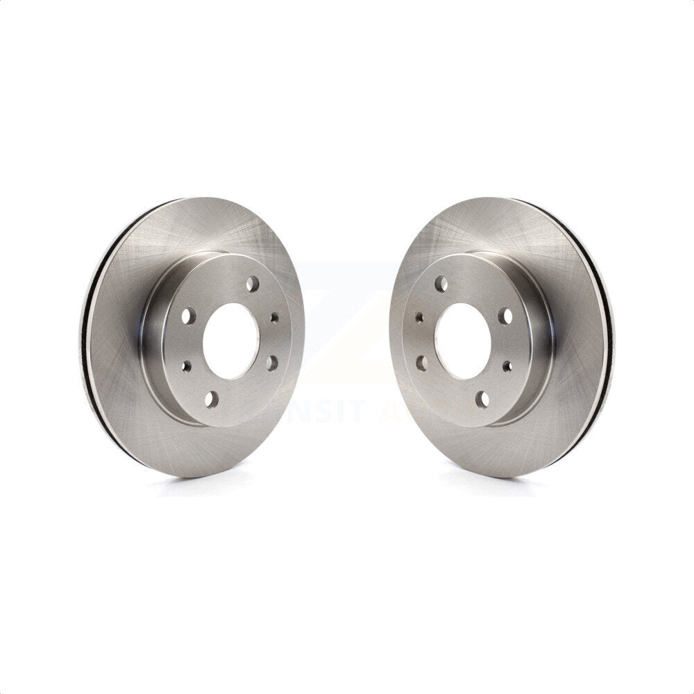 Front Disc Brake Rotors Pair For Nissan Sentra 200SX K8-100287 by Top Quality