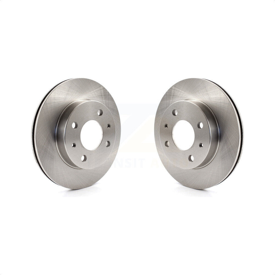 Front Disc Brake Rotors Pair For Nissan Sentra 200SX K8-100287 by Top Quality