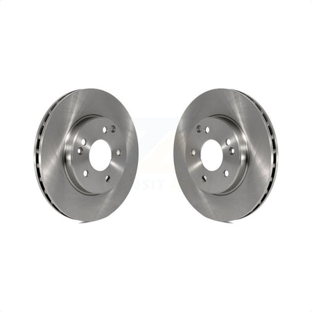 Front Disc Brake Rotors Pair For Mercedes-Benz C230 C240 SLK230 C280 K8-100350 by Top Quality