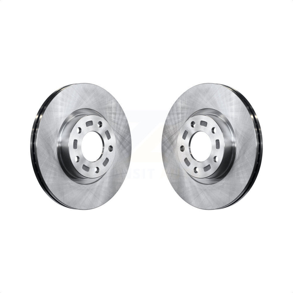 Front Disc Brake Rotors Pair For Mazda 3 5 Sport K8-100379 by Top Quality