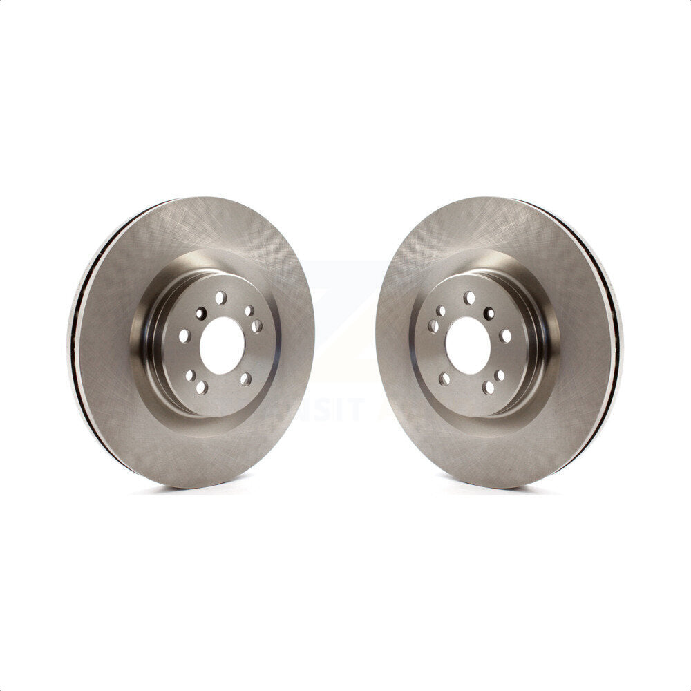 Front Disc Brake Rotors Pair For Mercedes-Benz ML350 GL450 R350 GL550 ML320 GL350 ML550 GL320 K8-100414 by Top Quality