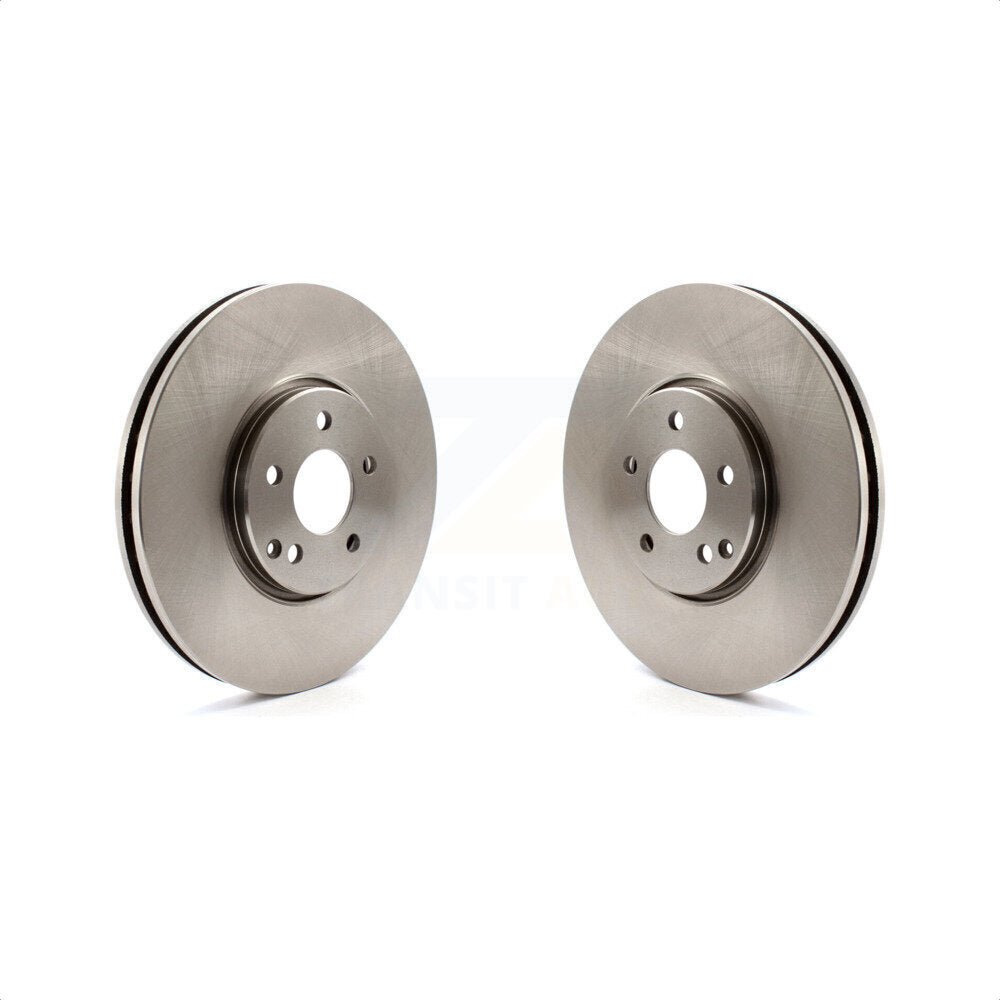 Front Disc Brake Rotors Pair For Mercedes-Benz E500 E550 AWD K8-100437 by Top Quality