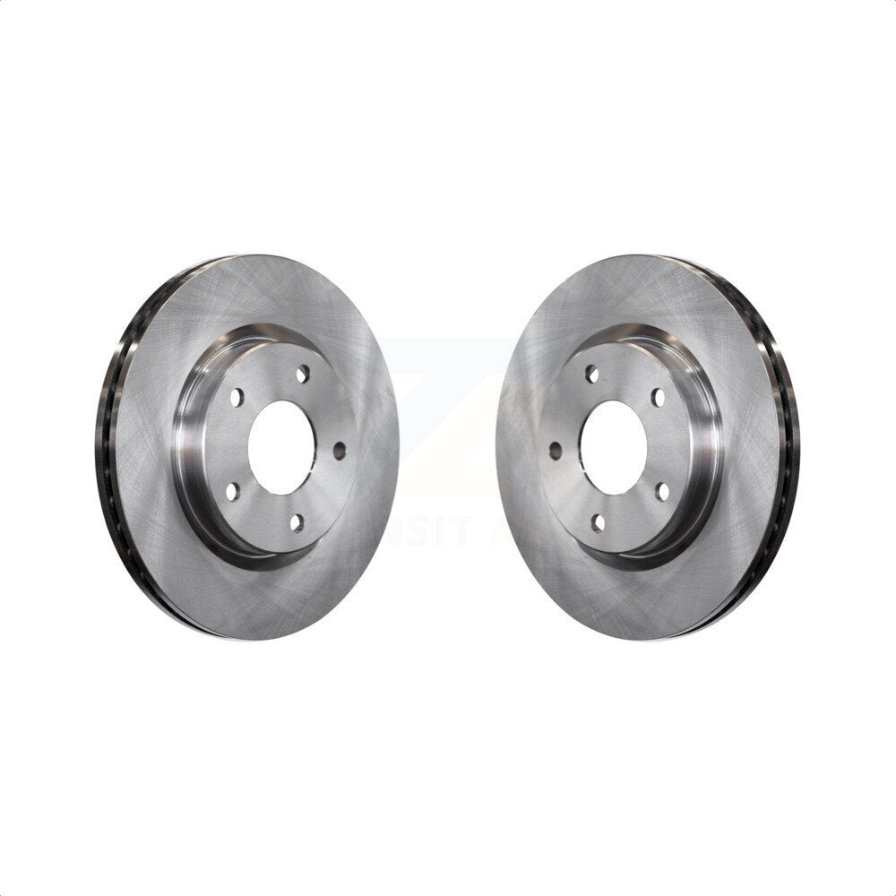 Front Disc Brake Rotors Pair For Nissan Sentra K8-100544 by Top Quality