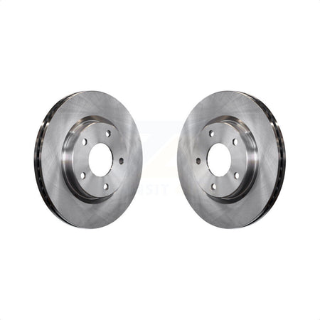 Front Disc Brake Rotors Pair For Nissan Sentra K8-100544 by Top Quality