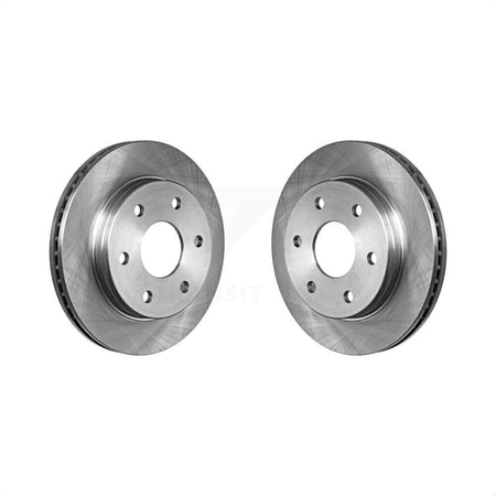 Rear Disc Brake Rotors Pair For Chevrolet Silverado 2500 HD GMC Sierra Express Hummer H2 1500 3500 Savana Suburban Yukon XL Avalanche Classic K8-100573 by Top Quality