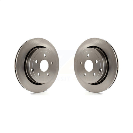 Rear Disc Brake Rotors Pair For Pontiac G8 Chevrolet Caprice SS K8-100610 by Top Quality