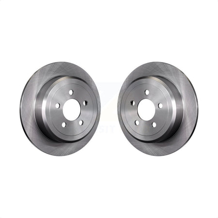 Rear Disc Brake Rotors Pair For Jeep Liberty Dodge Nitro K8-100704 by Top Quality