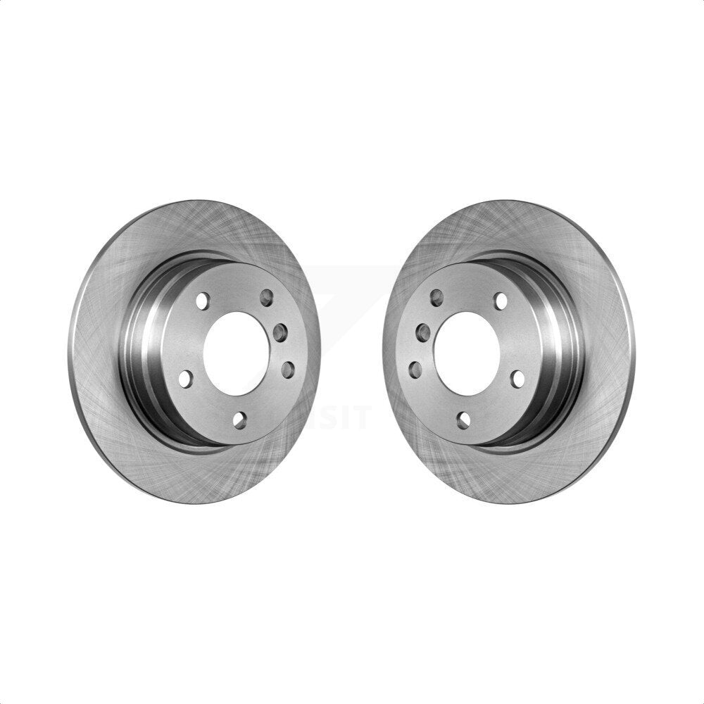 Rear Disc Brake Rotors Pair For BMW 325i 328i 318i 325is 328is 318is 323is 320i K8-100729 by Top Quality