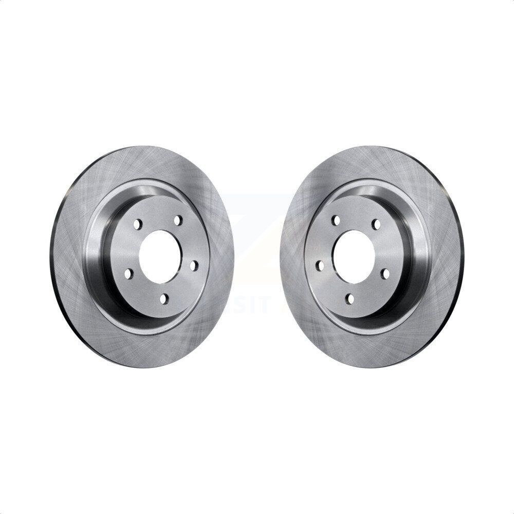 Rear Disc Brake Rotors Pair For Mazda 5 K8-100842 by Top Quality