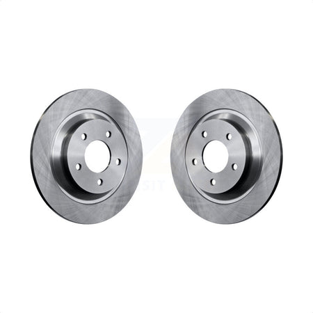 Rear Disc Brake Rotors Pair For Mazda 5 K8-100842 by Top Quality