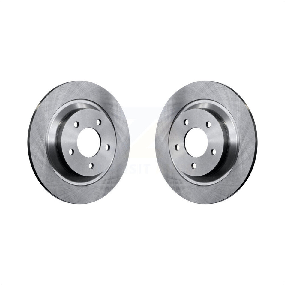 Rear Disc Brake Rotors Pair For Mazda 5 K8-100842 by Top Quality