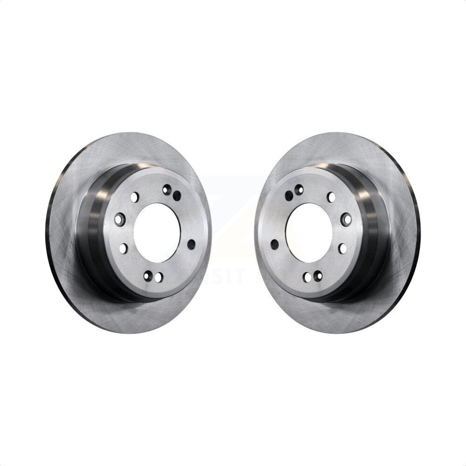 Rear Disc Brake Rotors Pair For Hyundai Elantra Tucson Kia Sportage K8-100912 by Top Quality