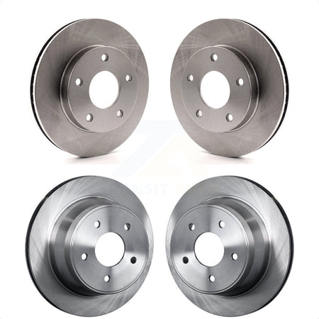 Front Rear Disc Brake Rotors Kit For 1997-1997 Chevrolet S10 Blazer GMC Sonoma Jimmy K8-100967 by Top Quality