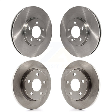 Front Rear Disc Brake Rotors Kit For Ford Taurus Mercury Sable Lincoln Continental K8-101090 by Top Quality