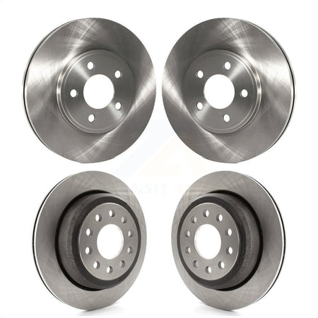 Front Rear Disc Brake Rotors Kit For 2003-2011 Lincoln Town Car Sedan K8-101106 by Top Quality