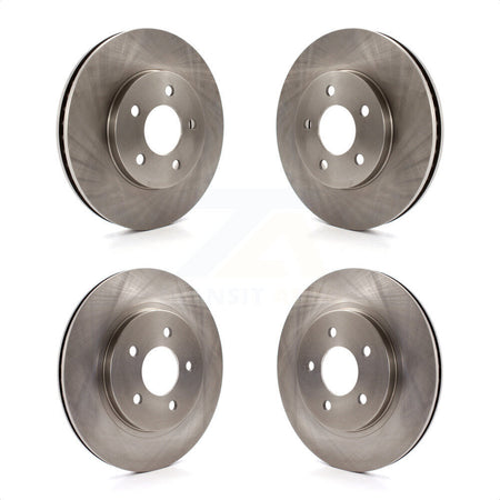 Front Rear Disc Brake Rotors Kit For 2005-2010 Ford Mustang Base K8-101119 by Top Quality