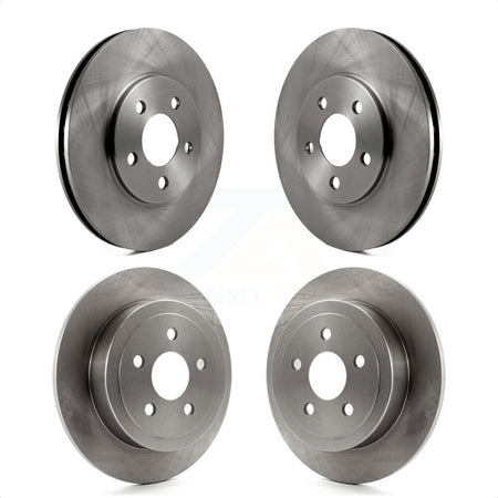 Front Rear Disc Brake Rotors Kit For Chrysler Sebring Dodge Stratus Cirrus Plymouth Breeze K8-101166 by Top Quality