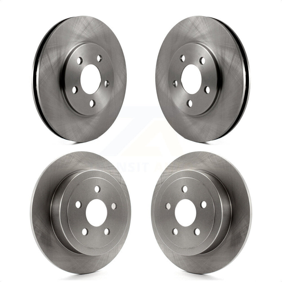 Front Rear Disc Brake Rotors Kit For Chrysler Sebring Dodge Stratus Cirrus Plymouth Breeze K8-101166 by Top Quality