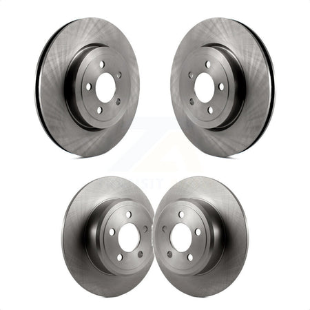 Front Rear Disc Brake Rotors Kit For Dodge Charger Chrysler 300 K8-101191 by Top Quality