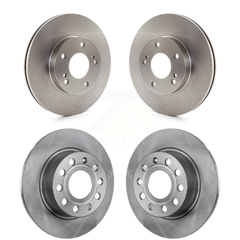 Front Rear Disc Brake Rotors Kit For Nissan Maxima INFINITI I30 K8-101232 by Top Quality