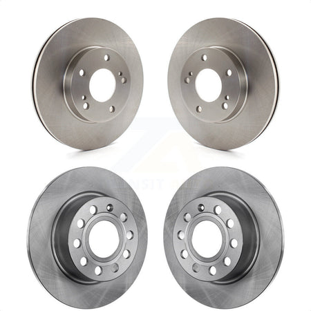 Front Rear Disc Brake Rotors Kit For Nissan Maxima INFINITI I30 K8-101232 by Top Quality