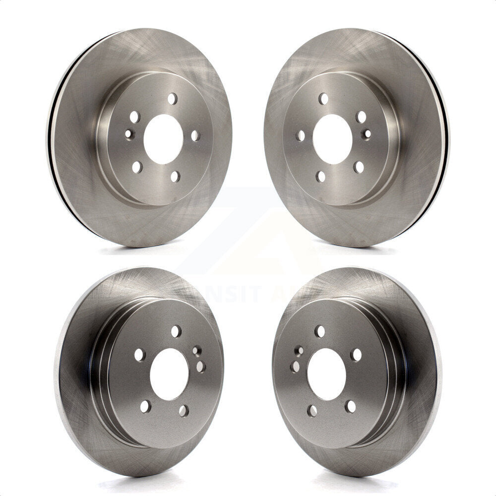 Front Rear Disc Brake Rotors Kit For Mercedes-Benz ML320 ML350 ML430 K8-101282 by Top Quality