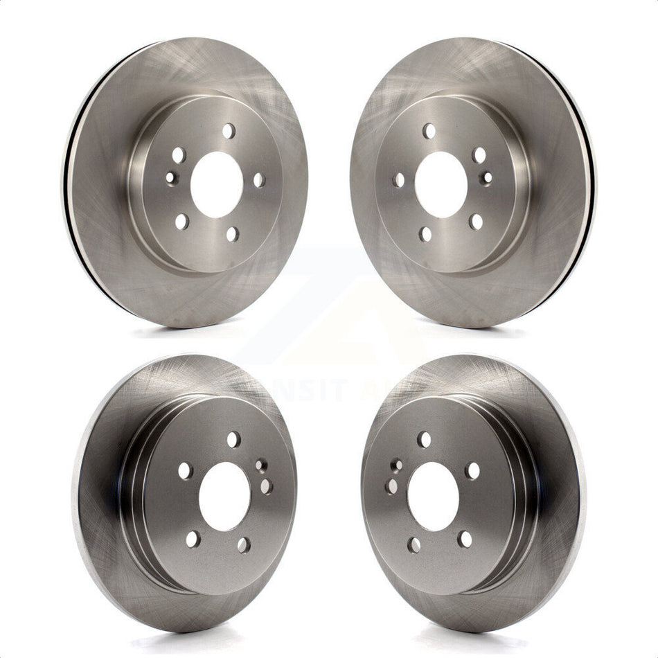 Front Rear Disc Brake Rotors Kit For Mercedes-Benz ML320 ML350 ML430 K8-101282 by Top Quality