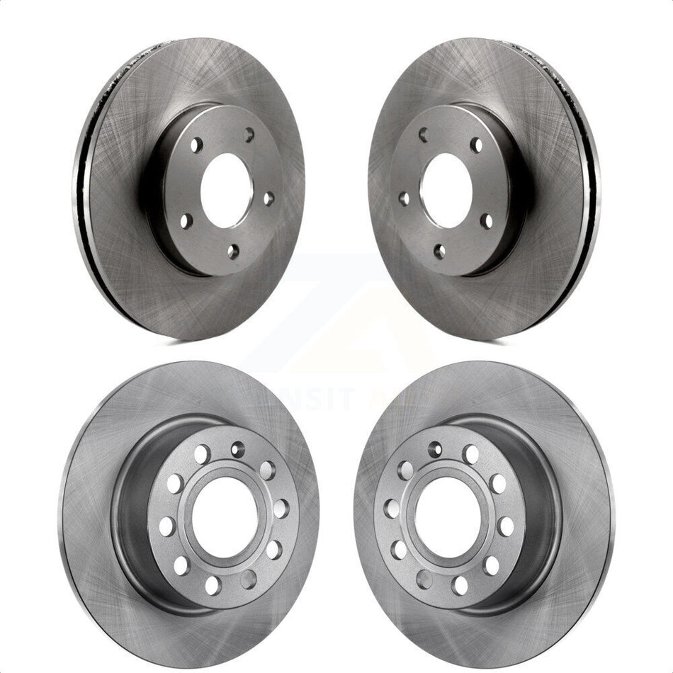 Front Rear Disc Brake Rotors Kit For Nissan Maxima INFINITI I30 K8-101300 by Top Quality