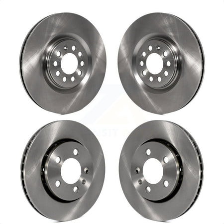 Front Rear Disc Brake Rotors Kit For Volkswagen Golf Audi TT Quattro K8-101307 by Top Quality