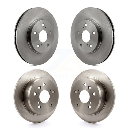 Front Rear Disc Brake Rotors Kit For Toyota Camry Avalon Solara Lexus ES300 K8-101328 by Top Quality