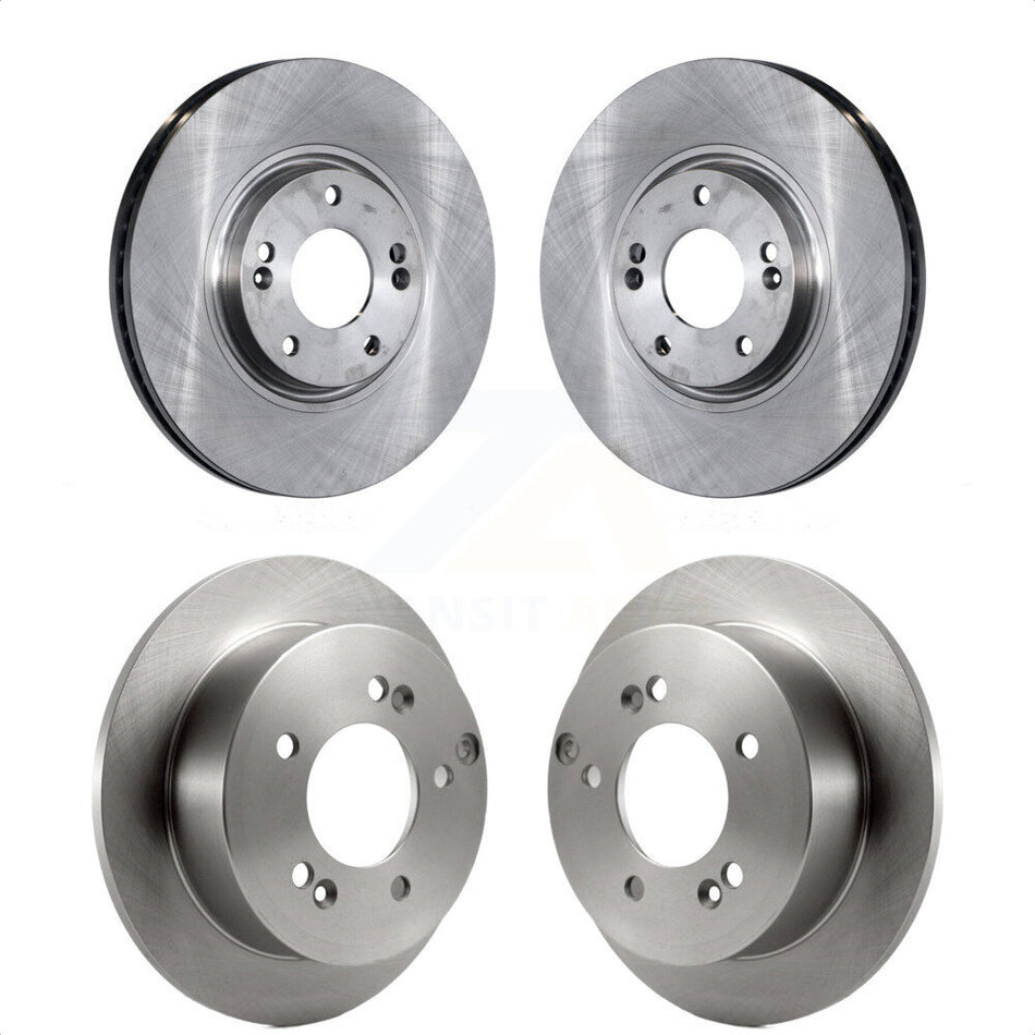 Front Rear Disc Brake Rotors Kit For Hyundai XG350 K8-101379 by Top Quality