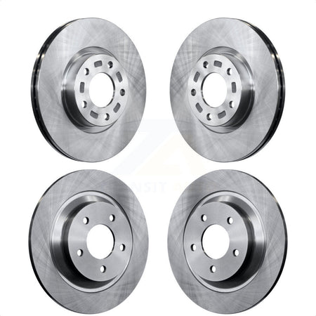 Front Rear Disc Brake Rotors Kit For Mazda 5 K8-101384 by Top Quality