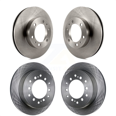 Front Rear Disc Brake Rotors Kit For 2010-2014 Toyota FJ Cruiser K8-101547 by Top Quality