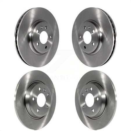 Front Rear Disc Brake Rotors Kit For Audi Q5 A4 Quattro A5 allroad K8-101552 by Top Quality