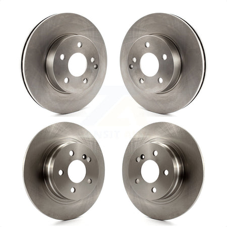 Front Rear Disc Brake Rotors Kit For Mercedes-Benz C300 C250 C230 K8-101575 by Top Quality