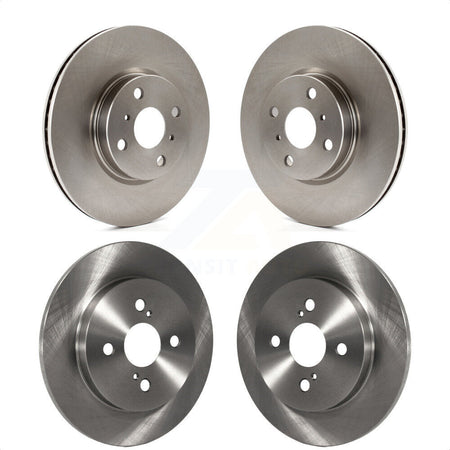 Front Rear Disc Brake Rotors Kit For Toyota Yaris K8-101604 by Top Quality