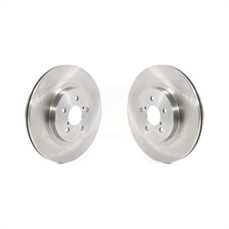 Front Disc Brake Rotors Pair For Subaru Crosstrek Impreza K8-101773 by Top Quality