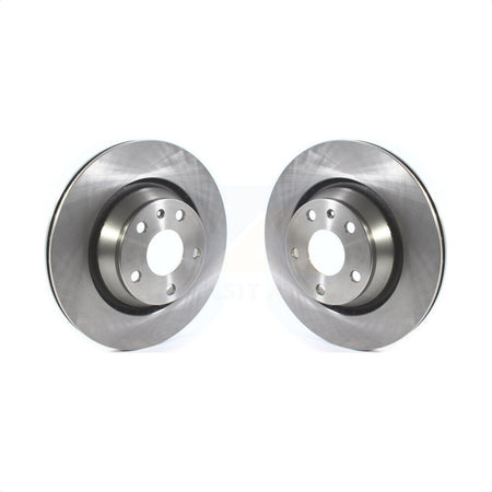 Rear Disc Brake Rotors Pair For Audi TT Quattro RS K8-101786 by Top Quality