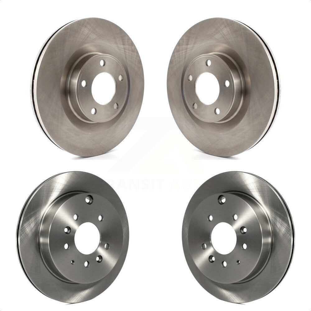 Front Rear Disc Brake Rotors Kit For Ford Edge Lincoln MKX K8-101811 by Top Quality